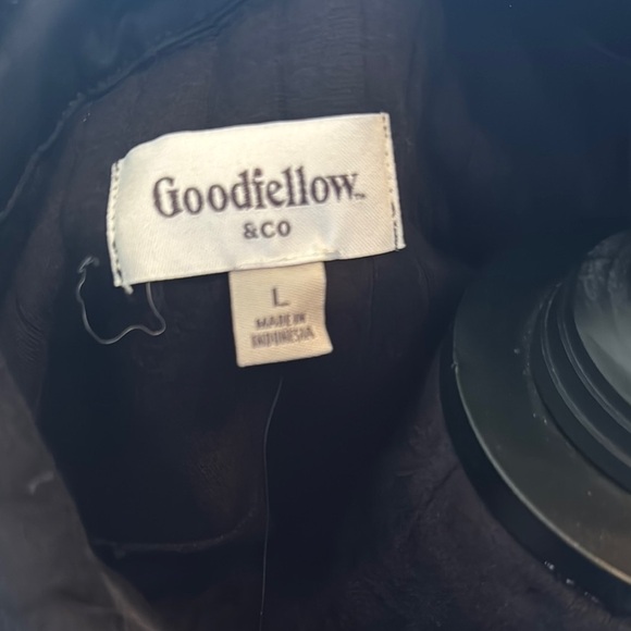 Goodfellow & Co Black Lightweight Shirt Jacket - Picture 2 of 3